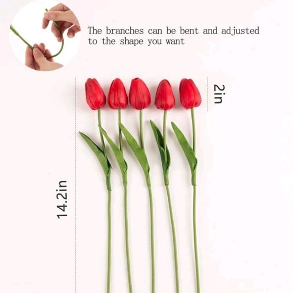 Red Tulip 🌷 Bouquet - Picture 2 of 3